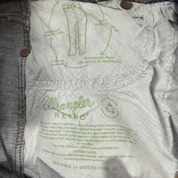 Wrangler Retro High Rise Bailey Bootcut Trouser Jeans 33x34 - Picture 5 of 9